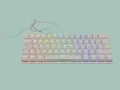Produktbild: Mars Gaming MK60W Weiß Mechanische Tastatur – 60 % FRGB QWERTY ES