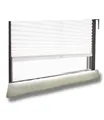 Produktbild: K. & N. Schurwolle 551 Schurwoll-Zugluftstopper für Fenster 100 cm, Natur