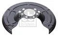 Produktbild: Hinterachse FEBI BILSTEIN 102666 Spritzblech, Bremsscheibe für OPEL,VAUXHALL