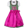 Produktbild: Ramona Lippert Dirndl Kinderdirndl Franziska dunkelgrün 3 teiliges Trachtenkleid 110/116