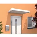 Produktbild: Gutta Rechteckvordach NM 150 Weiß 14 cm x 150 cm x 90 cm