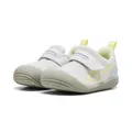 Produktbild: PUMA Kinder Kitten Mesh Sneakers 25, Feather Gray Gold Moon Haute Tropic Yellow Blue