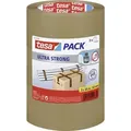 Produktbild: Pack Ultra Strong - PVC-Klebeänder für festes Verpacken und sicheres Bündeln - Braun - 66 m x 50 mm, 3er-Pack - Tesa