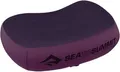 Produktbild: Sea to Summit - Aeros Ultralight Deluxe Reisekissen R - Leicht zum Aufblasen - rutschfest - Ultra-SIL Reißverschluss-Tasche - Camping & Fahrradtouren - 34 x 24 x 11cm - Magenta Purple- 79g