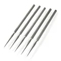 Produktbild: 5x Präpariernadel, gerade, vollmetall, 1A Qualität, rostfreier Edelstahl, sehr stabil, Präparier Nadel