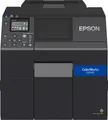 Produktbild: Epson ColorWorks CW-C6000Pe Etikettendrucker Farbe Tintenstrahl Rolle 11,2 cm 1200 x dpi bis zu 119 mm/Sek. einfarbig/ USB 2.0 LAN 2.0-Host Schäler (C31CH76202)