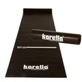 Produktbild: Karella Dartmatte Eco-Star - Profi Dartteppich Abwurfmatte PVC mit Abwurflinie für Dartboards/Schutz für Dartpfeile & Boden/rutschfest, ausrollbar 290 cm, Breite 60 cm – Oeko TEX Zertifiziert