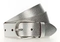 Produktbild: Tamaris Leather Belt W90 Gürtel Silver silberfarben Neu