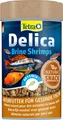 Produktbild: Tetra Delica Brine Shrimps Naturfutter - 100% gefriergetrocknete Salinenkrebse, natürliche Snacks für Zierfische, 100 ml Dose