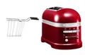 Produktbild: KitchenAid Toaster Artisan 5KMT2204ECA Liebesapfel Rot, 2 kurze Schlitze, für 2 Scheiben, 1250 W, mit Sandwichzange