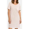 Produktbild: Hanro Nachthemd Cotton Deluxe (1-tlg) Nachthemd - Baumwolle - Atmungsaktiv rosa M