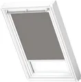 Produktbild: VELUX Original Verdunkelungsrollo für VELUX dachfenster SK06, Grau, weißer Führungsschiene