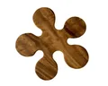 Produktbild: Continenta Flaschenuntersetzer Untersetzer aus Akazienholz, 16x1,2 cm Continenta, 1-tlg.