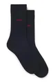 Produktbild: HUGO Herren 2p Uni Cc Herrensocken, New - Dark Blue401, 43-46 EU