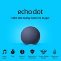 Produktbild: Amazon Echo Dot (5. Gen) Alexa Smart Lautsprecher Speaker - blau - Neu & OVP