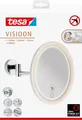 Produktbild: tesa Visioon Schminkspiegel Beleuchtung Touch Vergrößerung ohne Bohren - Chrom