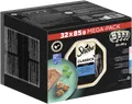 Produktbild: 32x85g Sheba Katzenfutter Nassfutter  Classics in Pastete Fisch Variation MSC