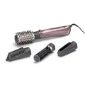 Produktbild: BaByliss Beliss Big Hair Rotierende Warmluftbürste, 4-in-1 Heißluftstyler mit 1000 Watt und Aufbewahrungstasche zum Föhnen, Formen und für Volumen, Ionen-Technologie für Anti-Frizz-Effekt, AS960E
