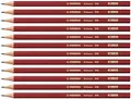 Produktbild: STABILO - Bleistift - Schwan in rot - Härtegrad HB - 12er Pack