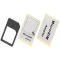 Produktbild: SIM-Kartenadapter Micro-SIM auf Standard-SIM mit verstärktem Rahmen von goobay
