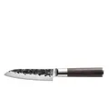 Produktbild: Küchenprofi Santokumesser Santokumesser KYOTO 13 cm aus japanischem Stahl und Wengeholz, Hammerschlagoptik, japanischer Klingenstahl 440C