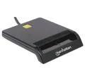 Produktbild: MANHATTAN HBCI-Chipkartenleser Smartcard-Lesegerät Chipkartenleser USB extern 102049
