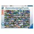 Produktbild: Ravensburger Puzzle 99 Beautiful Places in Europe, 3000 Puzzleteile bunt