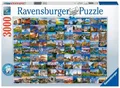 Produktbild: 99 beautiful Places of Europe - Puzzle mit 3000 Teilen