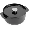Produktbild: Kitchenaid Bräter Cast Iron, Creme, Schwarz, Metall, 3.3 L, rund, hitzebeständige Griffe, Kochen, Töpfe, Bräter