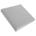 Produktbild: goldbuch Leinen Fotoalbum Summertime Trend 2 30x31cm 100 weiße Seiten grau