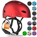 Produktbild: Apollo Skaterhelm Herren, Damen und Kinder | Kinderfahrradhelm | Verstellbar | Skateboard, Scooter, BMX Helm Kinder mit Drehrad-Anpassung | für Jungen und Mädchen | Verschiedene Größen und Farben