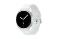 Produktbild: Samsung Galaxy Watch8 - 44 mm - silber - intelligente Uhr mit Sportband - Gummi - weiß - Bandgröße: M/L - Anzeige 3.7 cm (1.47