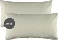 Produktbild: ESPRIT Renforcé Kissenbezüge und Bettwäsche HARP Grau 40 x 80 cm 2er Pack