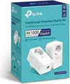 Produktbild: TP-LINK TL-PA7019P KIT 1000 Mbit/s Eingebauter Ethernet-Anschluss Weiß 2 Stück(e) (TL-PA7019P kit(DE))