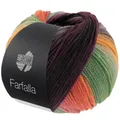 Produktbild: Wolle Kreativ! Lana Grossa - Farfalla Fb. 9 orange, mint, grau, grün, fuchsia