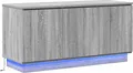Produktbild: vidaXL TV-Schränk Graues Sonoma 100 x 38 x 49 cm Holzwerkstoff