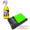 Produktbild: TUGA CHEMIE 1 L BIKER´S SUPER-TEUFEL MOTORRADREINIGER + DUO MIKROFASERTUCH