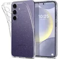 Produktbild: Schutzhülle für Galaxy S24, Spigen Liquid Crystal Glitter, Transparent mit Glitzer