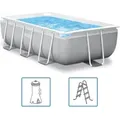 Produktbild: Intex - Frame Pool Set Prism Quadra 300 x 175 x 80 cm Rechteckpool Set