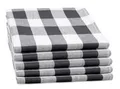 Produktbild: 5er Set Geschirrtücher Mischgewebe in 50x70 cm - saugstarke und strapazierfäh...