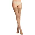Produktbild: Wolford Halterlose Strümpfe Satin Touch 20 Stay-Ups mit verführerischem breitem Spitzenbund braun XS