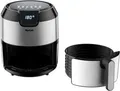 Produktbild: Tefal Easy Fry EY401D Eins 4.2l Stand-alone 1500W Hot air fryer Schwarz - Edelstahl Friteuse (EY401D)