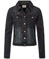 Produktbild: Rock Creek Damen Jeans Jacke Übergangs Jacke Denim Blouson Stretch Kurz Classic Jeansjacken Urban Stonewash D-401 Rinsedblau XXL