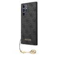 Produktbild: Guess 4G Charms Hülle für Samsung Galaxy S24 Ultra S928 Schwarz