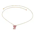 Produktbild: GUESS Schmuck Damen-Kette Teddybär Goldfarben Rot JUBN05139JWYGFC