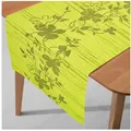 Produktbild: DecoHomeTextil Heimtextilmanufaktur Tischläufer Miami Tablerunner, wind- und wetterfest, UV-beständig, verrottungsfest grün 40 cm x 120 cm