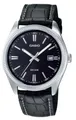 Produktbild: CASIO Collection MTP-1302PL-1AVEF  Herren Uhr mit Datumsanzeige  Leder Schwarz