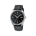 Produktbild: Herrenuhr CASIO MTP-1302PL-1AVEF Leder Schwarz Vintage