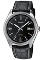 Produktbild: Casio Herrenarmbanduhr Collection Quarzuhr MTP-1302PL-1AVEF Leder 39mm B-WARE