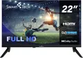 Produktbild: Smart Tech TV LED FHD 22' (55cm) 22FN01V Nonsmart 3xHDMI 2xUSB Hotel Mode Store